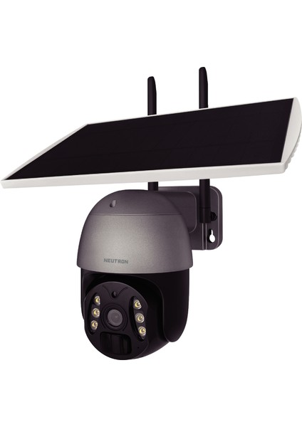 Ntl-Pt-10-4gwos-3mp Solar Pan/tılt 4g Ip Kamera