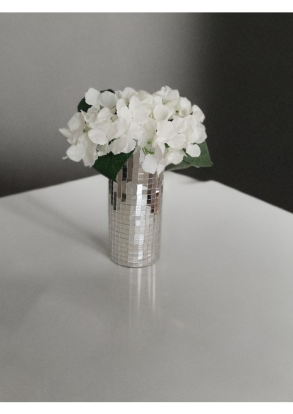 Işıltı Home Desıgn Aynalı Cam Vazo