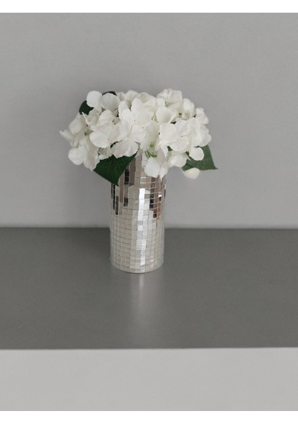 Işıltı Home Desıgn Aynalı Cam Vazo fırsatları