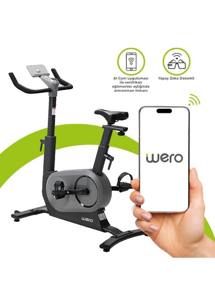 AI-05 Smart Spin Bike PRO(Coaching, Training, Racing, Auto Cadence, VR, AR, AI)
