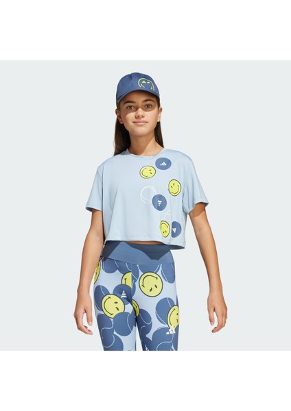 Unisex Çocuk Mavi T-Shirt G SMI TEE JJ3079