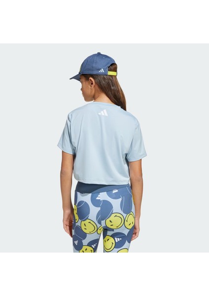 Unisex Çocuk Mavi T-Shirt G SMI TEE JJ3079 fiyatları