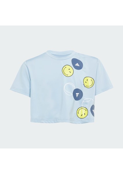 Unisex Çocuk Mavi T-Shirt G SMI TEE JJ3079 fırsatları