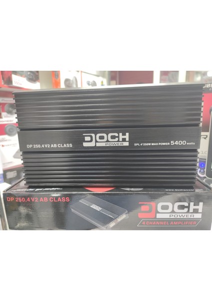 DP250.4 V2 Ab Class 4 Kanal Mosfet Oto Amfi