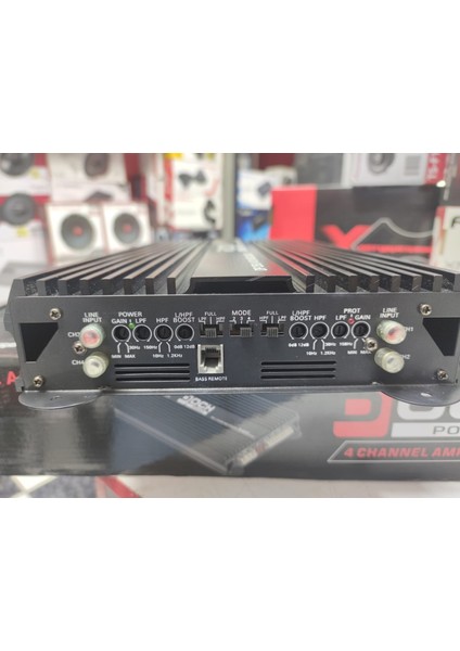 DP250.4 V2 Ab Class 4 Kanal Mosfet Oto Amfi