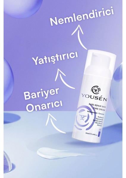 Bariyer Onarıcı ve Yatıştırıcı Nemlendirici Cilt ve Yüz Bakım Kremi modelleri