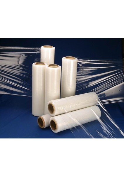 Süper Palet Streç Film (Süt Beyaz) 23 Mikron 50 cm Toplam 2000 gr (6 Adet) fırsatları