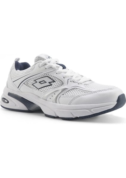 Athens Erkek Ayakkabi - Beyaz Lacivert