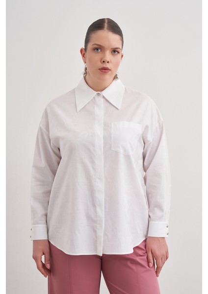 Jakar Desenli Cotton Gömlek