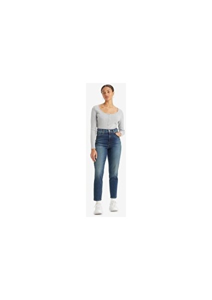 High Waist Mom Kadın Jean Pantolon - Moving Target
