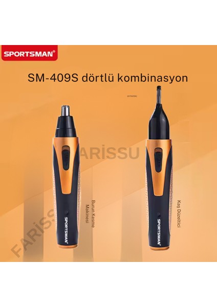 Sportsman SM-410S – Profesyonel ve Çok Amaçlı Kişisel Bakım Seti