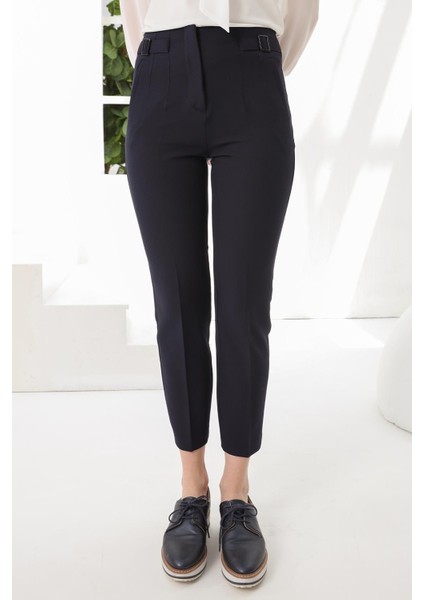 Tokalı-Ön-Arka Çift Pens Detaylı, Pantolon fiyatları