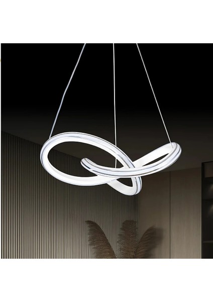 Infinity Sarkıt LED Avize Beyaz Işık Beyaz Gövdeli fiyatları