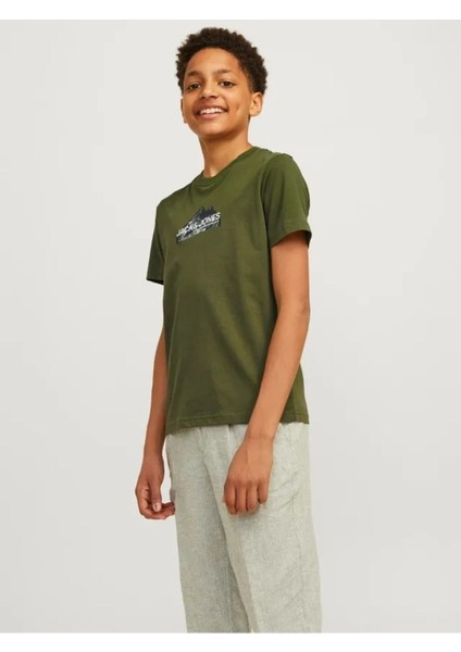 Erkek Çocuk Yeşil T-Shirt