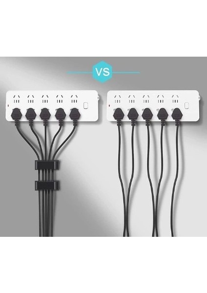 Yapışkanlı Kablo Düzenleyici Klips 4lü Set modelleri