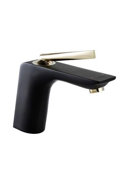 FK-1615 Gold Siyah Lavabo Bataryası