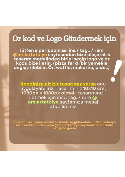 Qr Menü Doğal Taş Otel, Bar, Cafe, Restaurant Barkod Masaüstü Qr Kod 4 Adet fırsatları