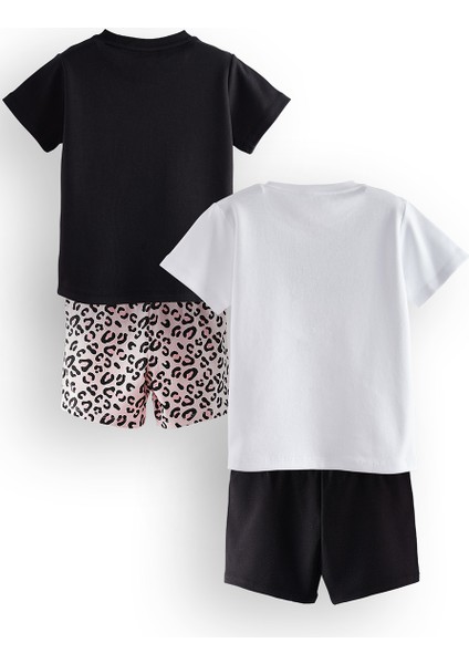 Leopar Kız Çocuk 2'li Pijama Takım