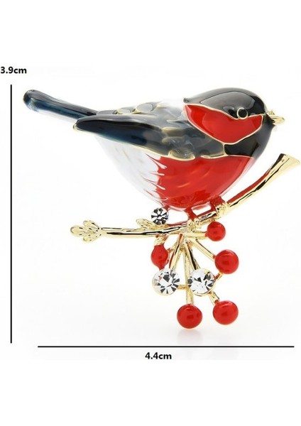 Kırmızı Oriole Kuş Broş fiyatları