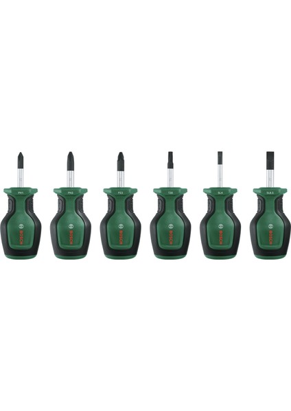 Kısa Tornavida Seti 6 Parça - 1600A032UK