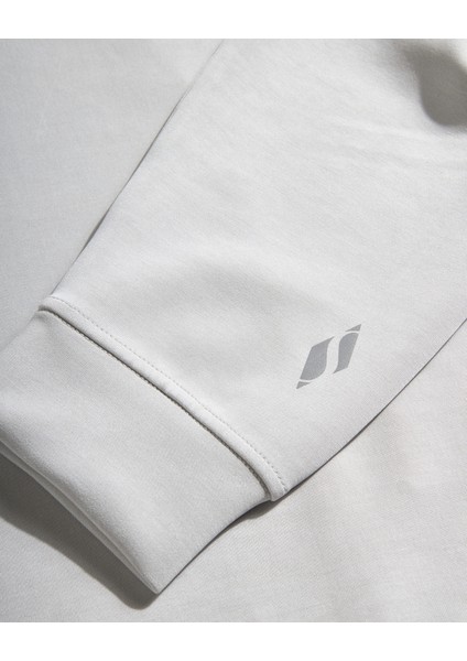 W Lounge Loose Crew Neck Sweatshirt Kadın Gri Sweatshirt S2510052-035 modelleri