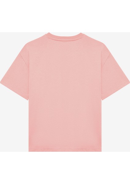 W Loose Fit Graphic Tee T-Shirt Unisex Pearl Blush Tshirt S2510134-609 fiyatları