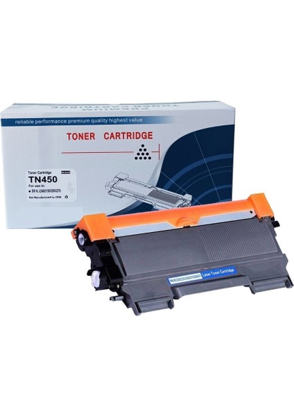 Brother Uyumlu TN450-TN-2260-TN-2280 Siyah Muadil Toner 2600 Sayfa