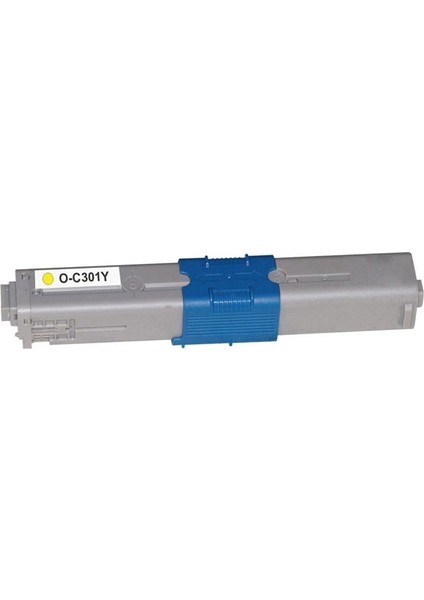 Oki Uyuymlu C321-C301-MC342-MC332-44973533 Sarı Muadil Toner 1500 Sayfa