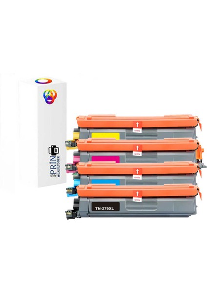 Brother TN-279XL /brother DCP-3528 Yüksek Kapasiteli Muadil Toner Seti