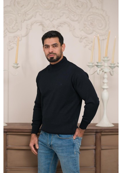 Balıkçı Yaka Kalın Yünlü Erkek Triko Kazak fiyatları