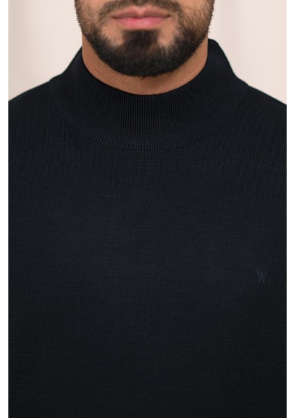 Balıkçı Yaka Kalın Yünlü Erkek Triko Kazak fırsatları