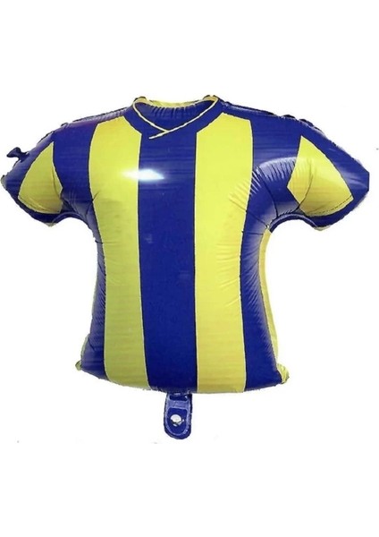Taraftar Forma Folyo Balon 45 Cm. ve 12 Adet Balon