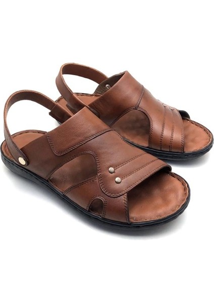 Deri Büyük Numara Ortopedik Masajlı Sandalet fiyatları