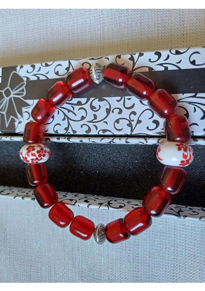 Ateş Kehribarı Bileklik Unisex fiyatları