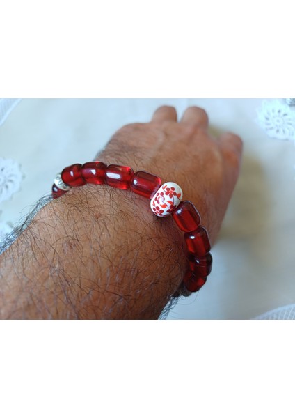 Ateş Kehribarı Bileklik Unisex fırsatları