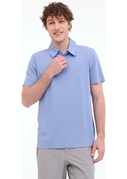 MB Gırt 12P23001 5fx Mavi Erkek Kısa Kol T-Shirt