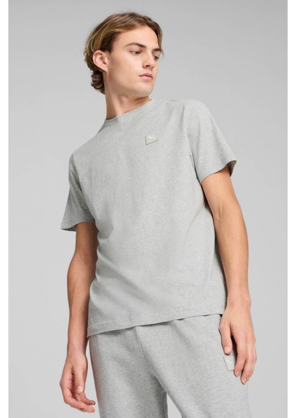 ESS ELEVATED Tee GRI Erkek Kısa Kol T-Shirt