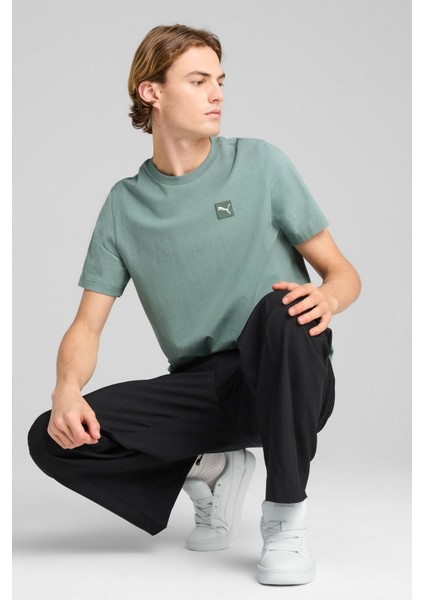 Ess Elevated Tee Yeşil Erkek Kısa Kol T-Shirt