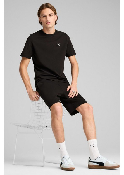 ESS ELEVATED Tee Siyah Erkek Kısa Kol T-Shirt fırsatları