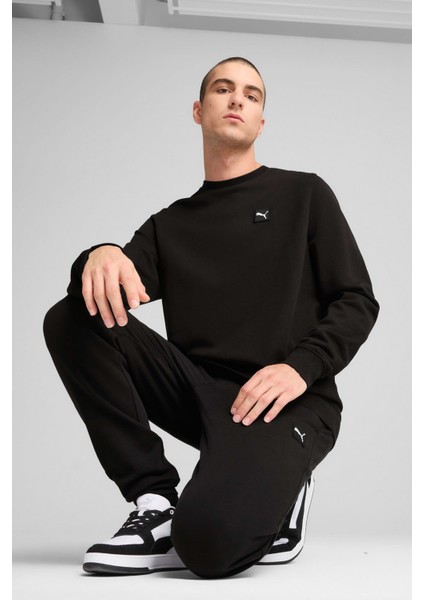 ESS ELEVATED Crew Siyah Erkek Sweatshirt fırsatları