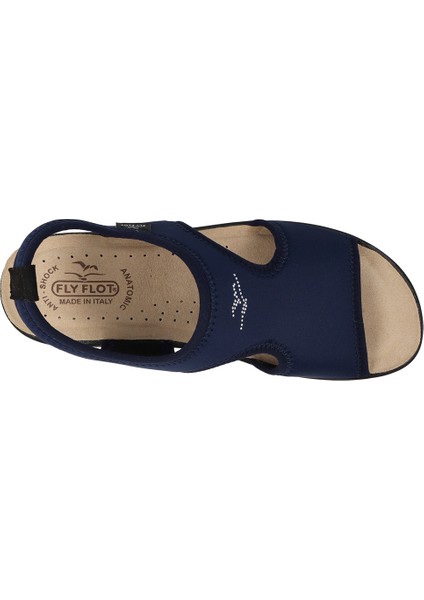 Kadın Sneaker ( Günlük) 55 E71 La Fly Flot Cloth Sandal Blue modelleri