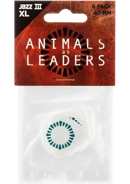 AALP03 Tosin Abasi Tortex Jazz Iıı Xl Pick 0.60 mm 6lı Pena