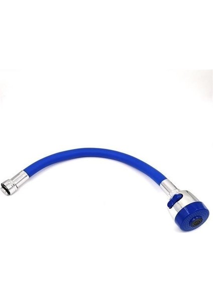 Buffer® Oynar Başlıklı Tasarruflu Kubar Musluk Borusu ve Başlığı Mavi