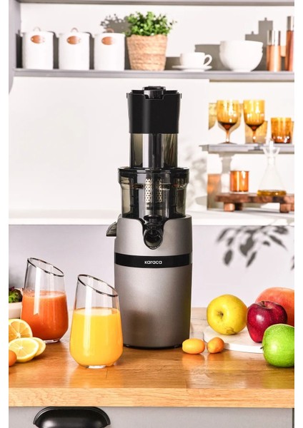 Slow Juicer Yavaş Sıkım 200 Watt Motor Gücünde Katı Meyve Sıkacağı fiyatları