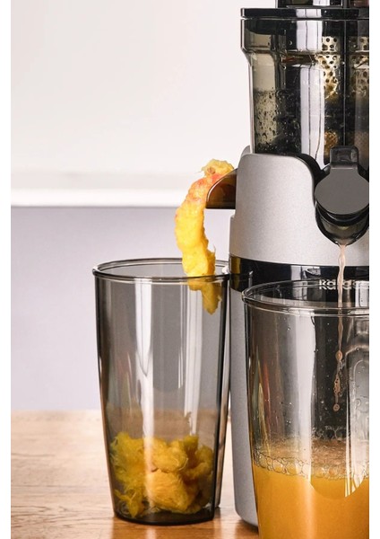 Slow Juicer Yavaş Sıkım 200 Watt Motor Gücünde Katı Meyve Sıkacağı fırsatları