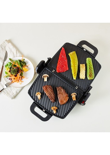 Future Essential Izgara Yapabilen Matte Krem 1800 W Tost Makinesi