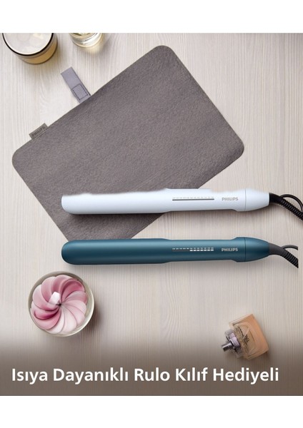 Saç Düzleştirici BHS732/00,BUKLE Özelliği,argan Yağı Katkılı,uv Koruması,kılıf Hediyeli modelleri