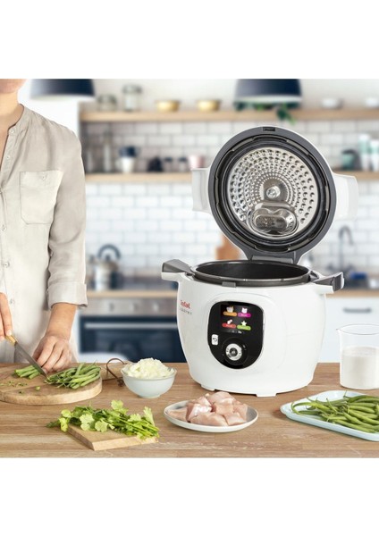 COOK4ME Akıllı Çoklu Pişirici, Multicooker, Yüksek Basınçlı Pişirici, 150 Tarif, CY851130 modelleri