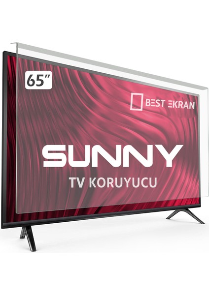 Sunny 65" 165 Ekran Tv Ekran Koruyucu Hd Smart 4k-8k Ultra Androıd Webos Framelees Led Tv indirimleri
