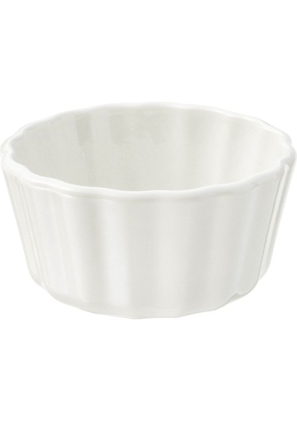 Tart Vardagen Kırık Beyaz 11 cm Sufle Kabı Beyaz 1 Stoneware
